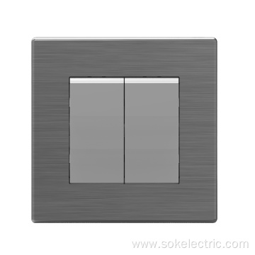 Indoor decorative switches 2 Gang 2 Way Switch